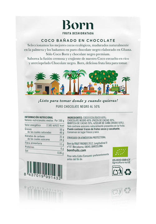 COCOA ECO WITH DARK CHOCOLATE | 6-PACK × 40g