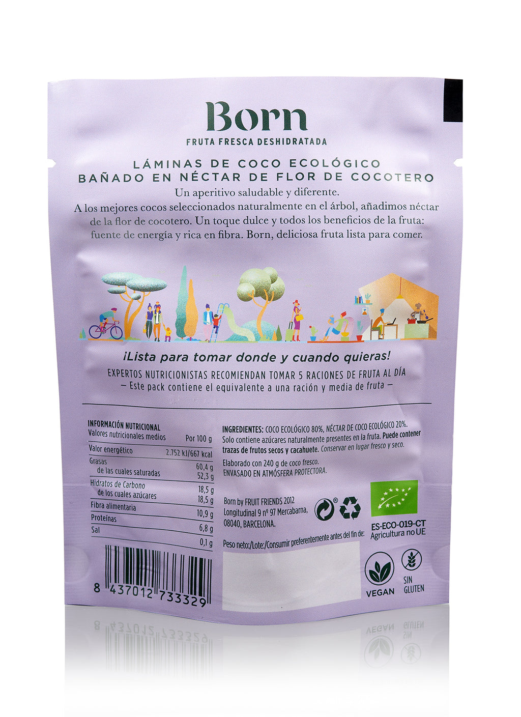 COCO ECO AMB NÈCTAR | PACK 6×40g