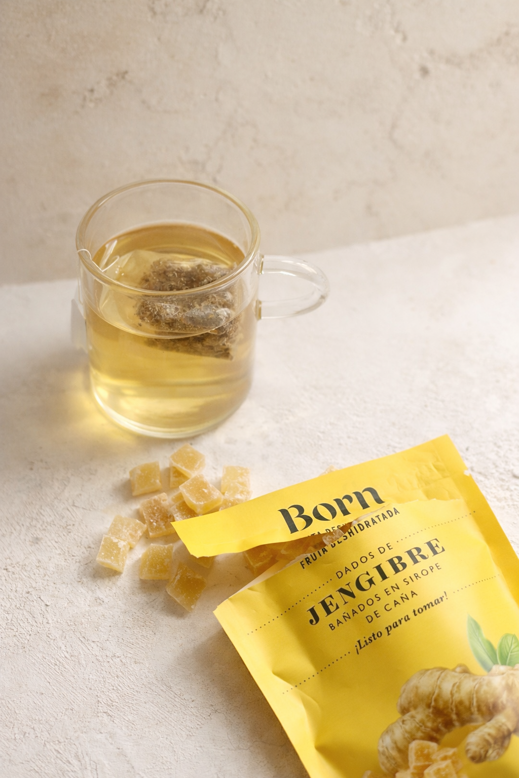 JENGIBRE EN DADOS | PACK 6 × 80g