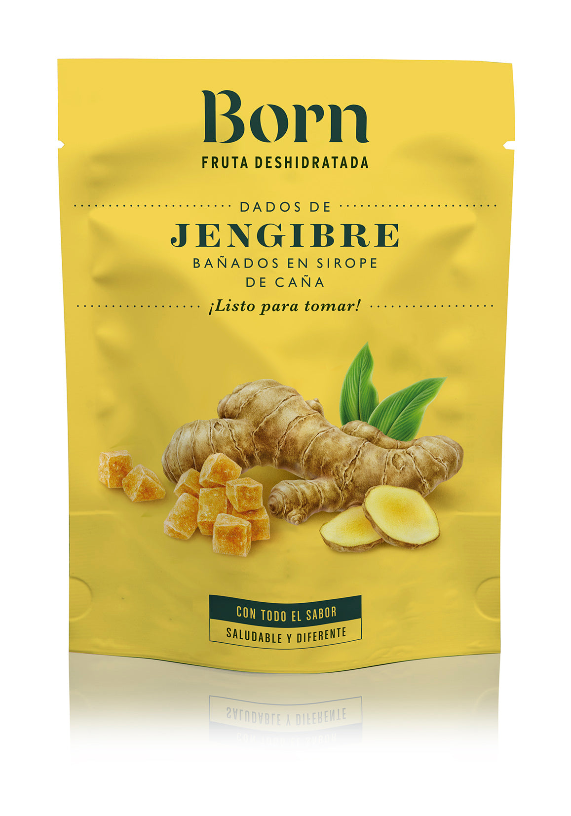 JENGIBRE EN DADOS | PACK 6 × 80g